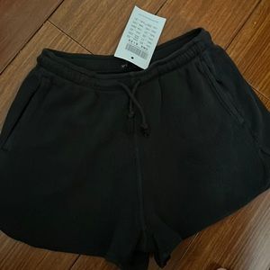 brandy melville black shorts with pockets NWT